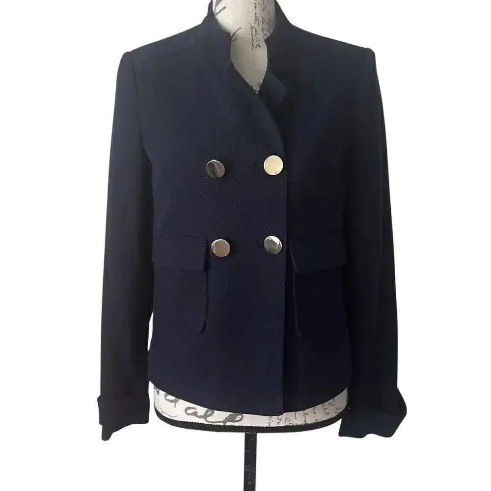 Principles by Ben De Lisi Navy Blue Double Breasted Women’s Blazer Classic Jacke